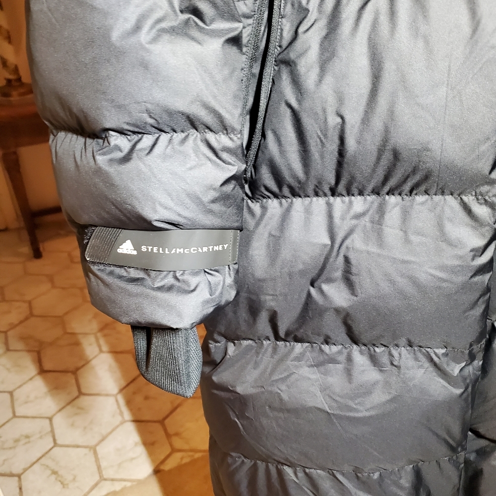 Adidas Stella Mccartney Quilted Long Jacket - Picture 14 of 16